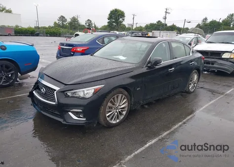 2020 Infiniti Q50 Luxe z USA, uszkodzony, nr VIN JN1EV7AP3LM207722